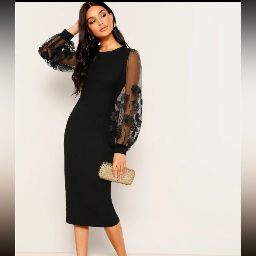 Black Longsleeve Dress